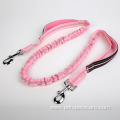 Duty Double Padded Handles Nylon Bungee Dog Leash